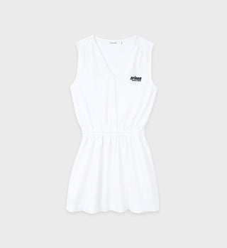 Prince Sporty Pique Dress - White