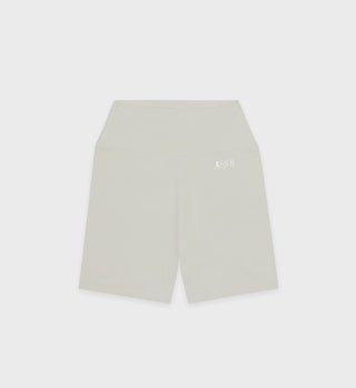 Action Logo Biker Short - Laurel/White