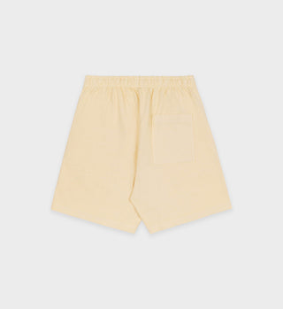 Carlyle Gym Short - Almond/Navy