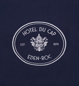 Eden Crest Crewneck - Navy/White