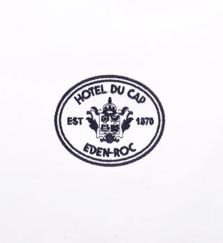 Eden Crest Embroidered Pique Tank - White/Navy
