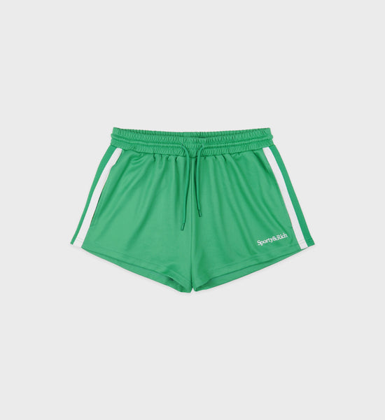 Serif Logo Roller Short - Verde/White