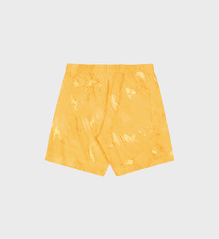 Serif Logo Embroidered Gym Short - Laguna Tie & Dye