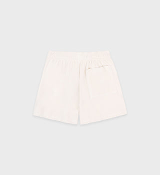 SRC Velour Short - Off White/Merlot