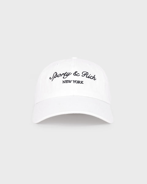 Syracuse Hat - White/Navy