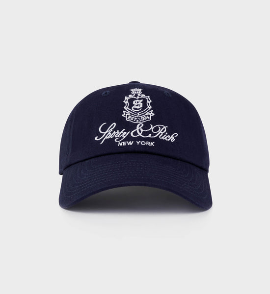 Vendome Hat - Navy/White