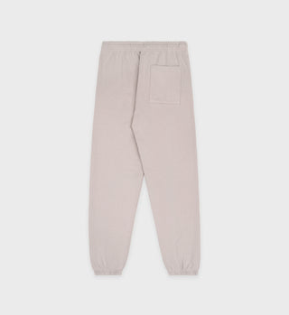 Wellness Studio Sweatpant - Dove/White