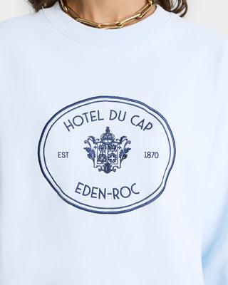 Eden Crest Crewneck - Ciel/Navy