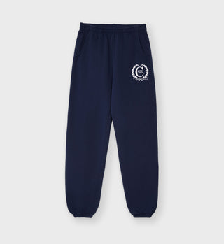 C Crest Sweatpant - Navy/White