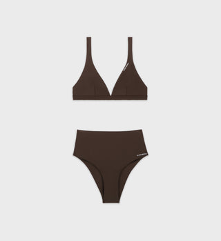 Jane Bikini Top - Chocolate