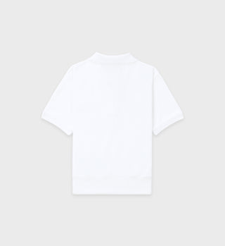 Prince Sporty Pique Polo - White