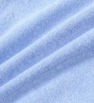 Prince Sporty Terry Quarter Zip - Bel Air Blue/White