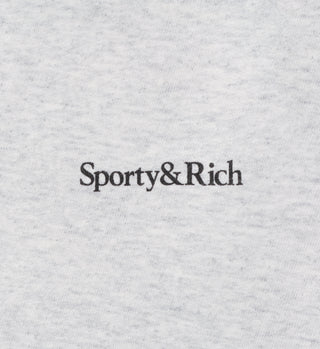 Serif Logo Sweatpant - Heather Gray/Black
