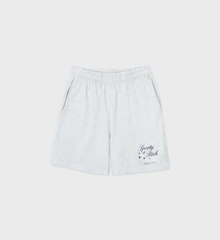 Stars Health Crew Gym Short - Heather Gray